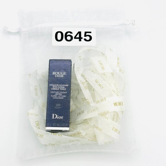 0645 DIOR ROUGE DIOR COUTURE LIPSTICK LIPS MAKEUP LUXURY HIGH END - Picture 1 of 8